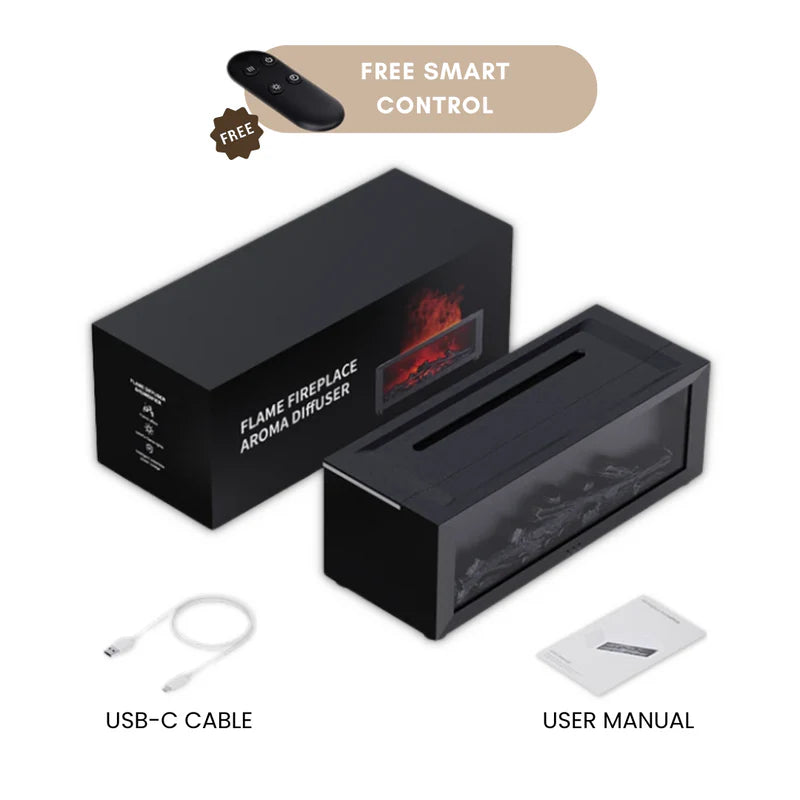 Lumena Flame™ - Cozy Flame Effect Diffuser